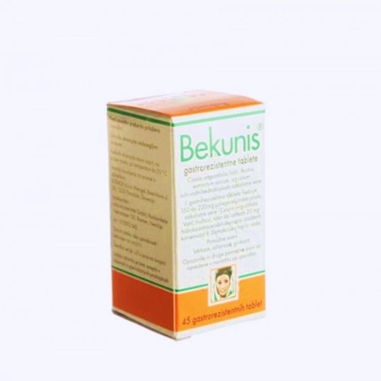 Slika Bekunis gastrorezistentne tablete, 45 tablet