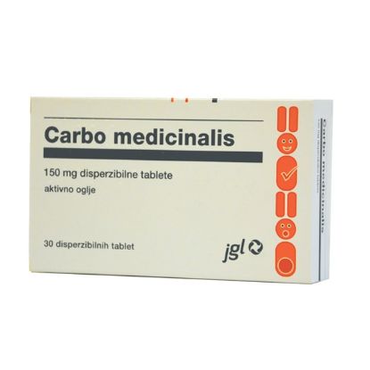 Aktivno oglje Carbo medicinalis