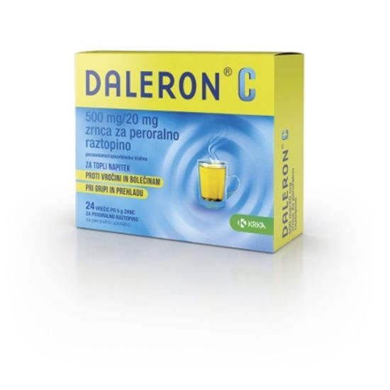 Daleron C proti vročini in bolečinam