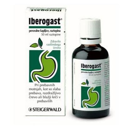 Slika Iberogast, peroralne kapljice za prebavila, 50 ml