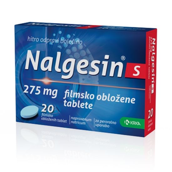 Slika *Nalgesin S, 20 tablet