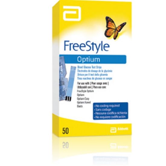 Slika Freestyle Optium, testni lističi, 50 lističev