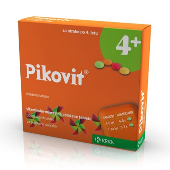 Pikovit obložene tablete, 4+let