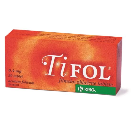 Slika Tifol tablete 30X0.4mg