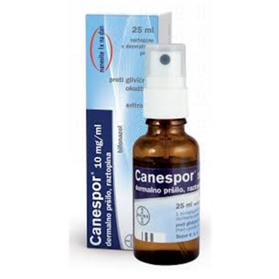 Slika Canespor 10 mg/ml dermalno pršilo, raztopina, 25ml