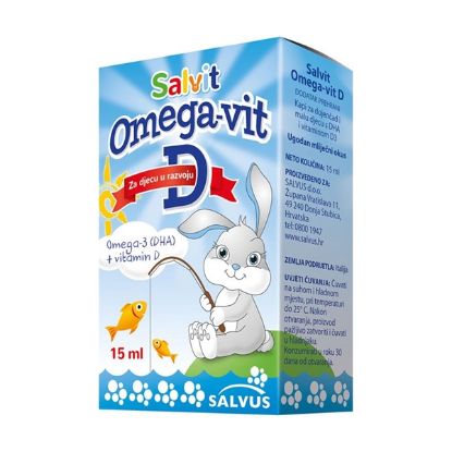 Salvit Omega-vit D kapljice