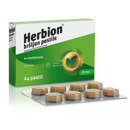 Herbion bršljan pastile pri produktivnem in mokrem kašlju