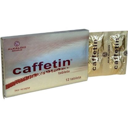 Caffetin tablete proti bolečinam in zvišani telesni temperaturi