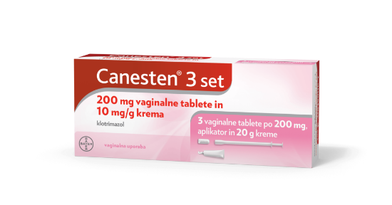 Canesten3 set vaginalne tablete in vaginalna krema