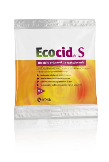 Ecocid S 50g razkužilo za površine