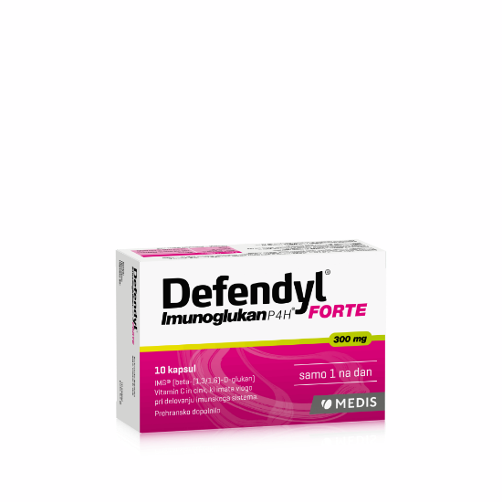 Defendyl-Imunoglukan P4H FORTE kapsule imunoglukan acute, za odpornost