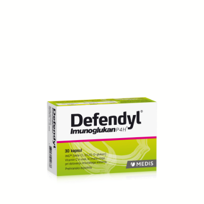 Defendyl-Imunoglukan P4H kapsule betaglukan odpornost in imunski sistem, za izčrpanost