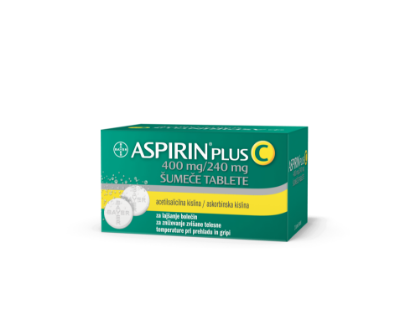 Aspirin C vitamin proti vročini, bolečinam in za boljšo odpornost