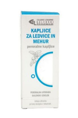 Kapljice za ledvice in mehur pri vnetju in pekočem uriniranju