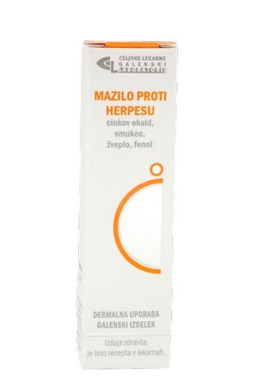 Mazilo proti herpesu, suši herpes