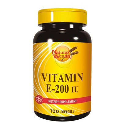 Natural Wealth Vitamin E  ima vlogo pri zaščiti celic pred oksidativnim stresom