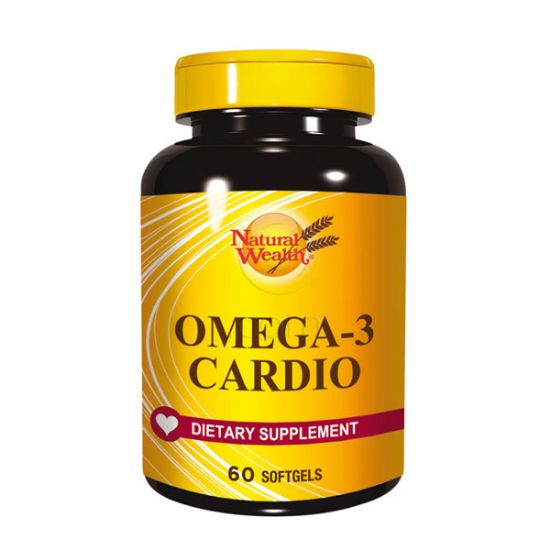 Natural Wealth Omega - 3 Kardio za srve možgane in vid