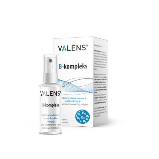 Valens B kompleks - Vitamini B-kompleks prispevajo k delovanju živčnega sistema