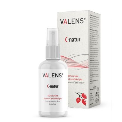Valens Natur C ima vlogo pri delovanju imunskega sistema, zmanjševanju utrujenosti in izčrpanosti