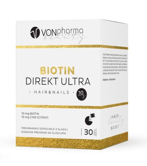 VOnPharma Biotin ohranja zdrave lase, kožo in nohte