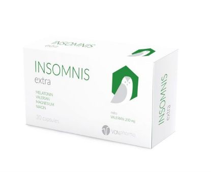 VONpharma Insomnis Extra, Melatonin prispeva k skrajšanju časa, ki ga potrebujete, da zaspite