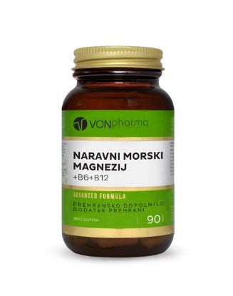 VONpharma morski magnezij z dodanimi B vitamini