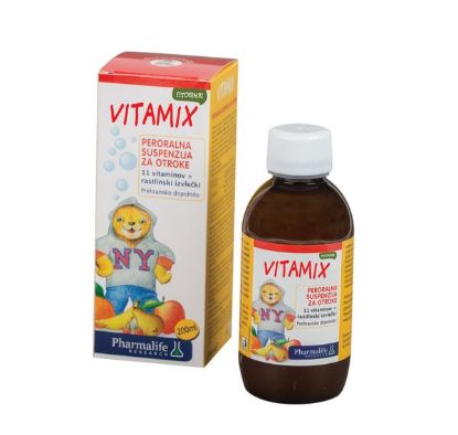 FITOBIMBI Vitamix z vitamini za podporo imunskemu sistemu in za rast otrok