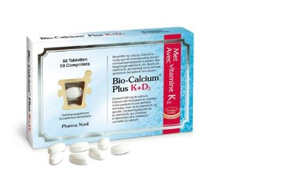 Bio-Calcium Plus K+D3 vsebuje pomembna hranila, ki prispevajo k ohranjanju zdravih kosti