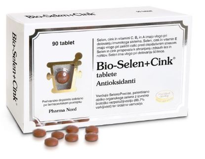 Bio-Selen+Cink ima vlogo pri delovanju imunskega sistema in prispeva k ohranjanju zdravih las in nohtov ter ima vlogo pri nastajanju semenčic