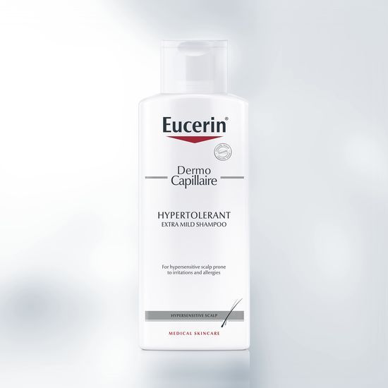 Eucerin DermoCapillaire hypertolerant Izjemno nežen šampon za zelo občutljivo lasišče