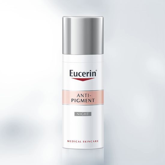 Eucerin Anti-Pigment nočna krema zmanjša temne madeže za enakomerno, sijočo kožo