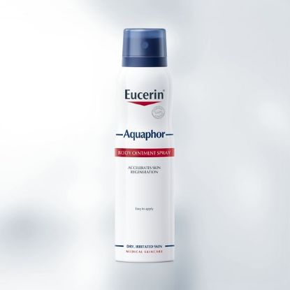 Eucerin Aquaphor mazilo v spreju za suho, razdraženo kožo.