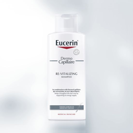 Eucerin DermoCapillaire Re-Vitalising šampon za lase, ki se redčijo