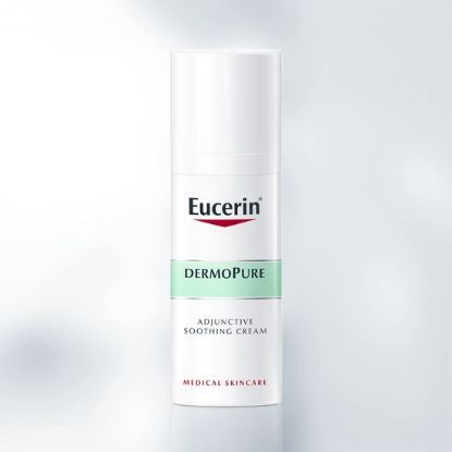 Eucerin Dermopure vlažilni dopolnilni fluid Pomiri kožo,  Intenzivno navlaži in zmanjša suhost kože, Ublaži razdraženost kože
