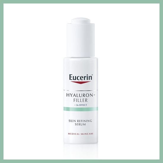 Eucerin Hyaluron-Filler serum za zmanjšanje por zmanjša pore in prve gubice, z antioksidantno zaščito