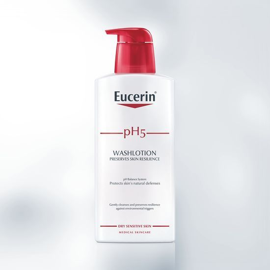 Eucerin pH5 tekoči losjon za umivanje Preprečuje izsušitev kože