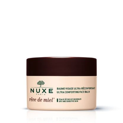 Nuxe Rêve de Miel® Baume Visage Ultra-Réconfortant Za suho in občutljivo kožo Izjemno pomirjujoči balzam za obraz