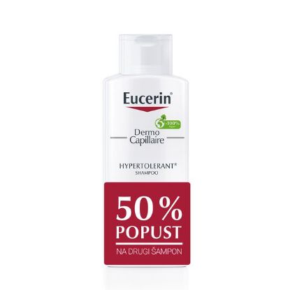 Eucerin DermoCapillaire Hypertolerant šampon za zelo občutljivo lasišče