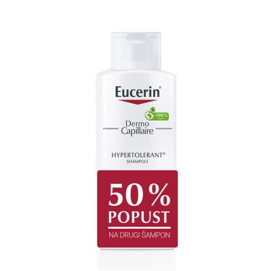 Eucerin DermoCapillaire Hypertolerant šampon za zelo občutljivo lasišče