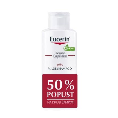 Eucerin DermoCapillaire pH5 šampon ohranja naravni obrambni sistem vašega lasišča