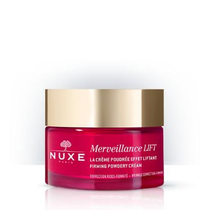 Nuxe Merveillance Lift Dnevna učvrstilna pudrasta krema Za normalno do mešano kožo  Odpravlja gube, gladi in učvrsti kožo