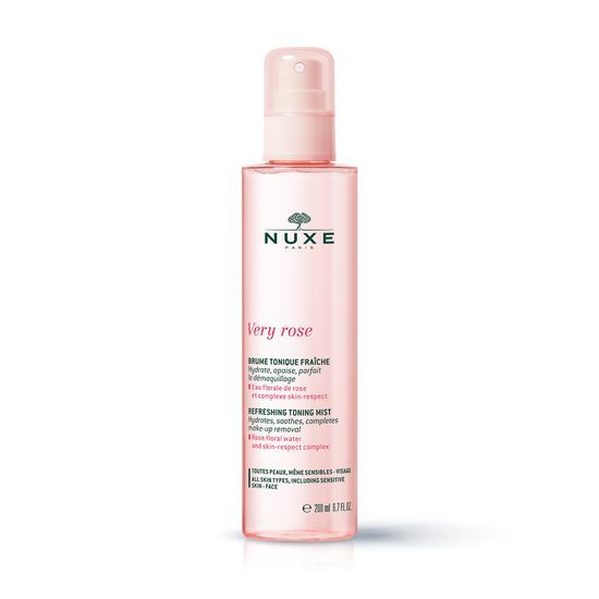 Osvežilna poživljajoča meglica - Very Rose Brume Tonique Fraîche - Nuxe odstranjuje ličila in pomirja