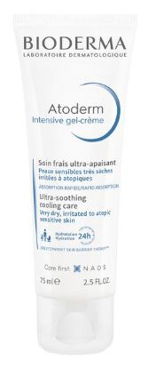 Izjemno pomirjujoča osvežilna gel-krema za nego zelo suhe, razdražene do atopijske kože - Atoderm Intensive gel-crème Bioderma