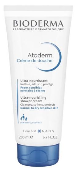 Čistilni kremni gel za umivanje in tuširanje - Atoderm Crème de douche - Bioderma