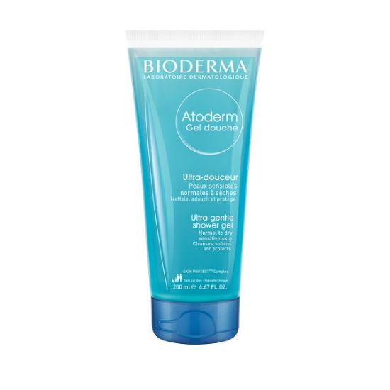 Nežen gel za tuširanje - Atoderm Gel douche - Bioderma za suho občutljivo kožo brez mila