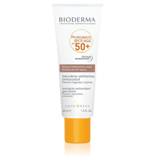 Photoderm SPOT-AGE SPF 50+ - Bioderma Okrepljena antioksidacijska nega za zaščito kože pred soncem, ki zmanjšuje madeže in gube