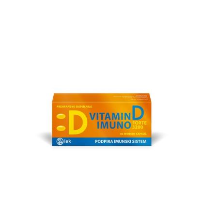 VITAMIN D IMUNO 3200 esencialno mikrohranilo za podporo imunskemu sistemu in ohranjanju zdravih kosti in zob