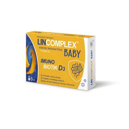 Lincomplex Baby kapljice  Za normalen razvoj otroka. Za krepitev imunskega sistema.
