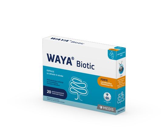 Waya biotic probiotik pri prebavnih težavah