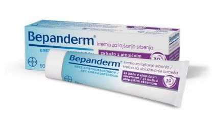 Bepanderm krema za lajšanje srbenja, ekcem in atopijski dermatitis